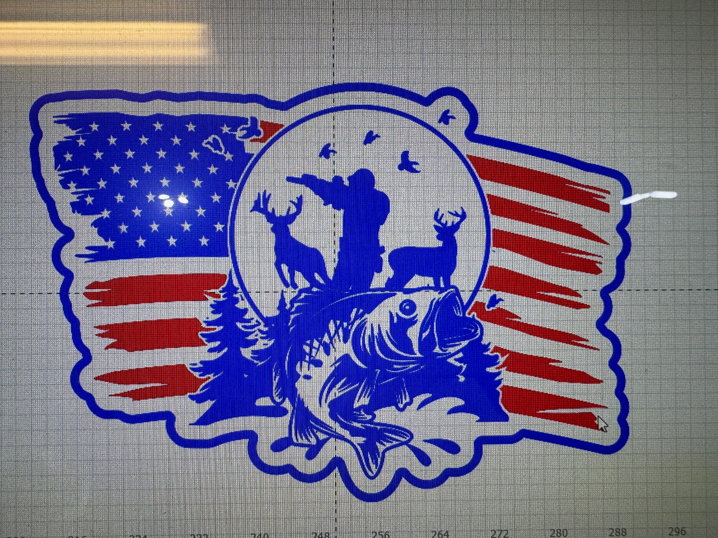 Hunt Fish Season Flag