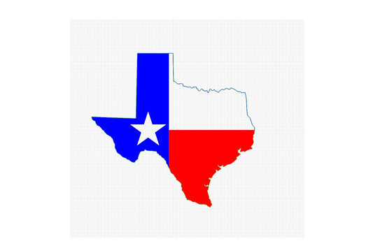 Texas State outline