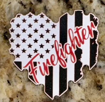"Firefighter" Heart