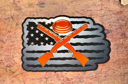 Shotgun Clay Flag