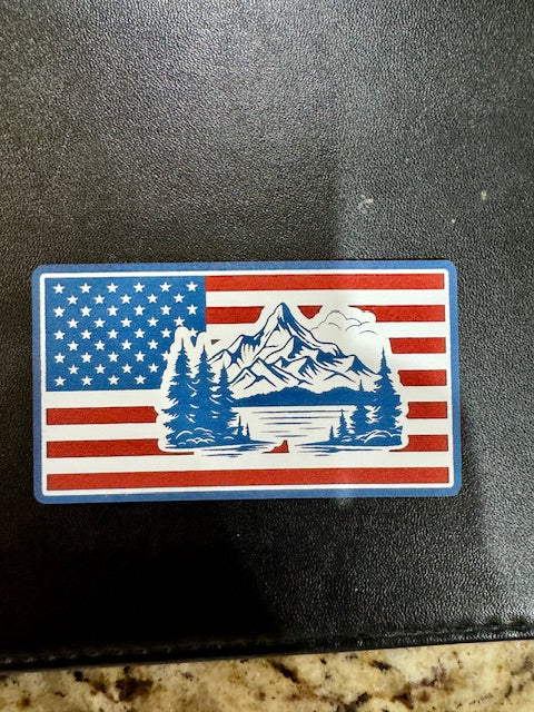 Mountain Lake Flag