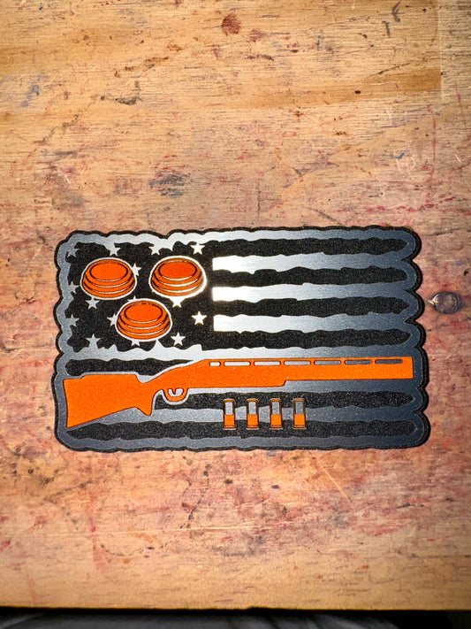 Shotgun Clay Flag 2
